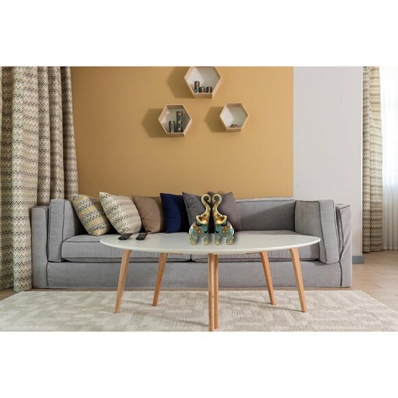 Good Luck Elephant Décor for Home, Large Gold Elephant Statue for Home Décor - Picture 6 of 11